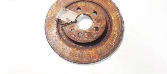 Citroen C8 Rear brake disc neventiliuojamas