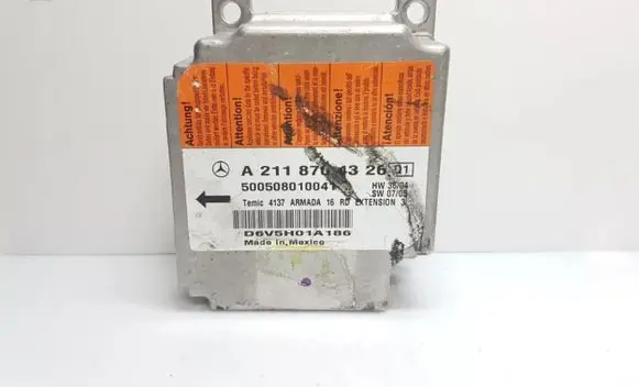 Mercedes-Benz E W211 Airbag control unit/module A2118704326