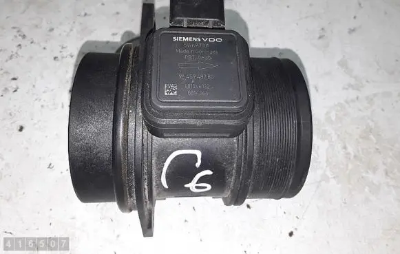 Citroen C4 I Mass air flow meter 5WK97001 9645948780