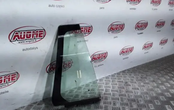 Rear vent window glass