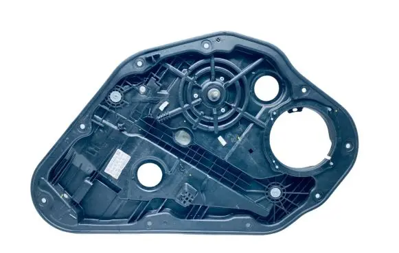 Rear door manual window regulator