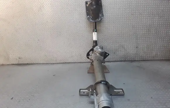 Steering wheel axle