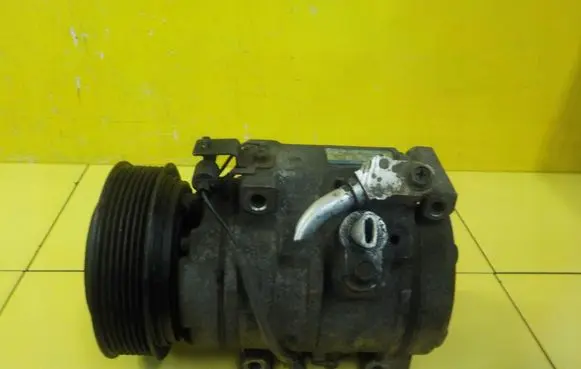 Mitsubishi Pajero Air conditioning (A/C) compressor (pump) 4472203634