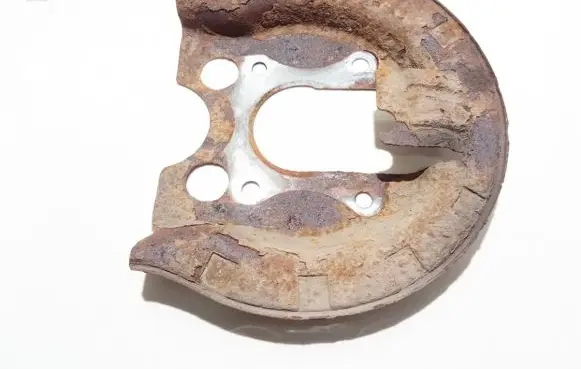 Citroen C4 I Rear brake disc plate dust cover 