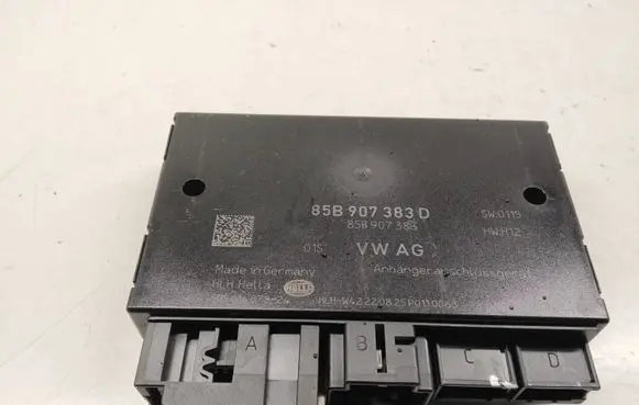 Audi A5 Tow bar trailer control unit/module 85B907383D