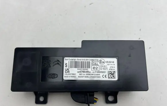 Peugeot Rifter LED ballast control module 9847654980