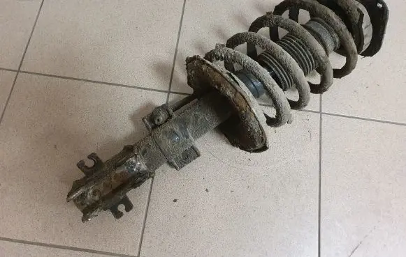Volvo V70 Front shock absorber with coil spring