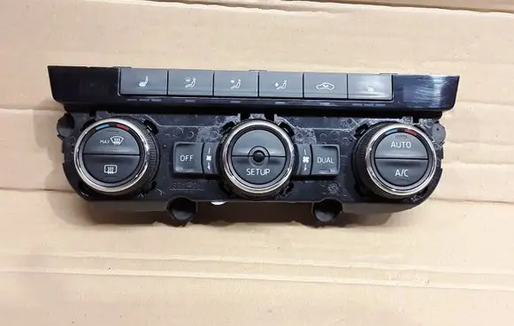 Skoda Octavia Mk3 (5E) Climate control unit 5E0907044F