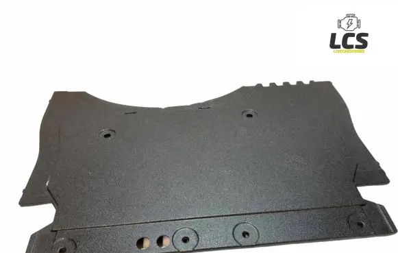 BMW 5 E60 E61 Trunk/boot side trim panel 7074475
