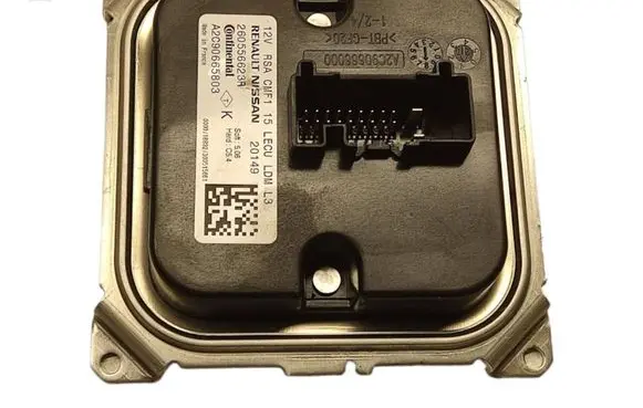 Renault Clio IV LED ballast control module 260556623R A2C90665803