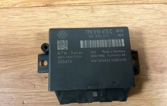 Volkswagen Touareg II Parking PDC control unit/module 7N0919475 7P6919475C 000011866