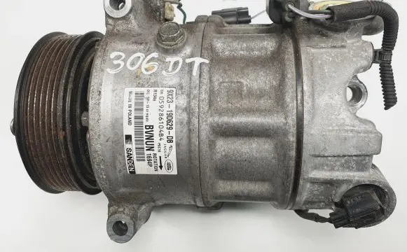 Jaguar XF X250 Air conditioning (A/C) compressor (pump) 9X23-19D629-DB