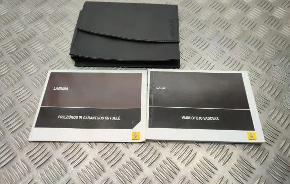 Renault Laguna III Owners service history hand book 