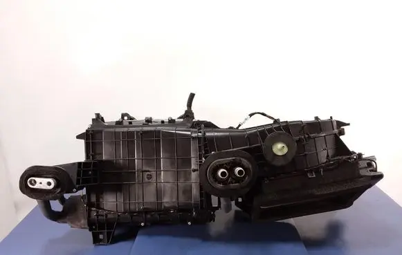 Interior heater climate box assembly