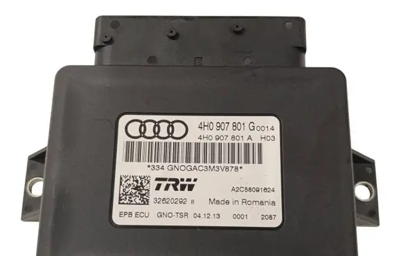 Audi A7 S7 4G Hand brake control module 4H0907801G 4H0907801A 4H0907801