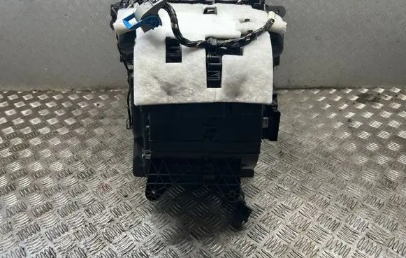 Interior heater climate box assembly