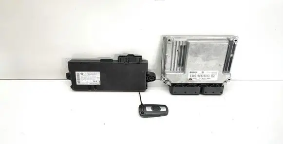 BMW 3 E90 E91 Engine ECU kit and lock set 9147196 61359147196 7810000