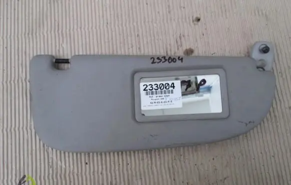 Peugeot 206 CC Sun visor