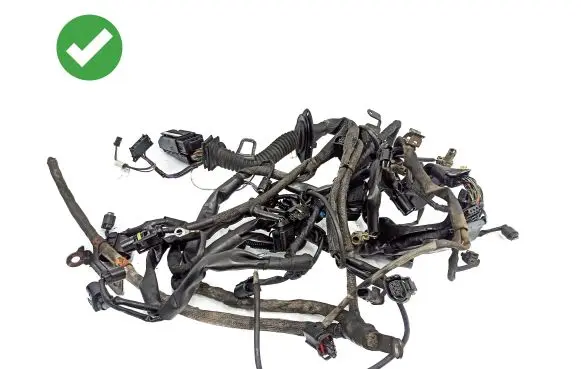 Mercedes-Benz CLS C219 Engine installation wiring loom A6421500620 0455452828 0455452928
