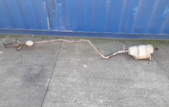 Hyundai i10 Rear muffler/silencer tail pipe U07AC4