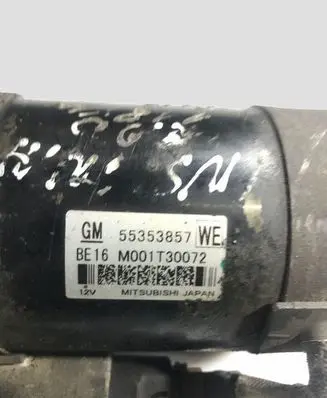 Opel Insignia A Starter motor 55353857 M001T30072