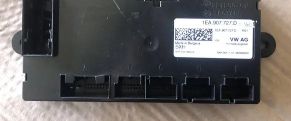 Volkswagen ID.3 SAM control unit 1EA907727D 5HB01430022