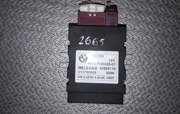 BMW 1 E81 E87 Fuel injection pump control unit/module 60330949