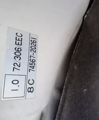 Toyota Avensis T250 Engine bonnet/hood 7456720261