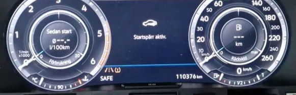 Volkswagen Tiguan Speedometer (instrument cluster) A2C96086700 5NA920791C 5NA920791A