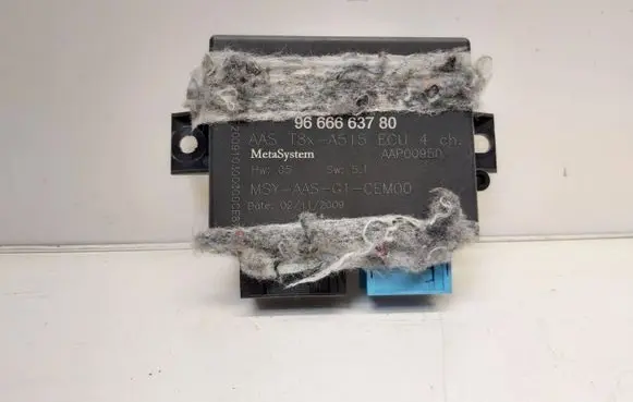Citroen DS3 Parking PDC control unit/module 9666663780