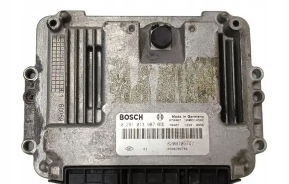 Peugeot 206+ Engine control unit/module 9666579080