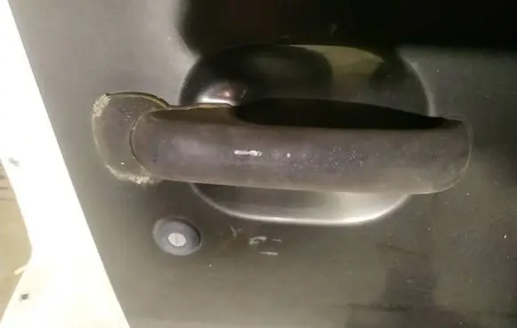 Front door exterior handle