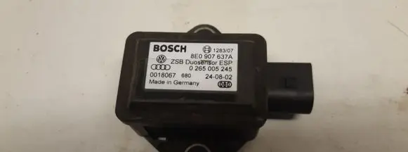Audi A4 S4 B6 8E 8H ESP acceleration yaw rate sensor 8E0907637A