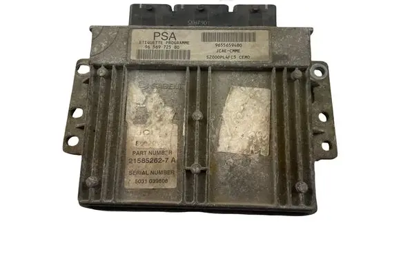 Peugeot 208 I Engine control unit/module ECU 9656972580 9655659480