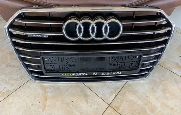 Audi A6 S6 C7 4G Front bumper upper radiator grill 4G0853651AE 4G0853651AF 4G0853653K