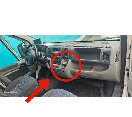 Fiat Ducato Car ashtray
