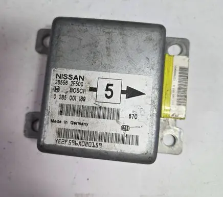 Nissan Almera Airbag control unit/module 285562F500 0285001189 YE2F568X020159