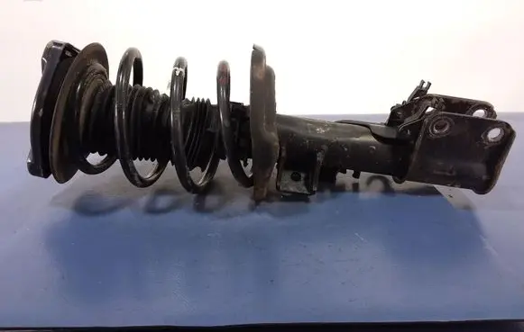 Front shock absorber with coil spring