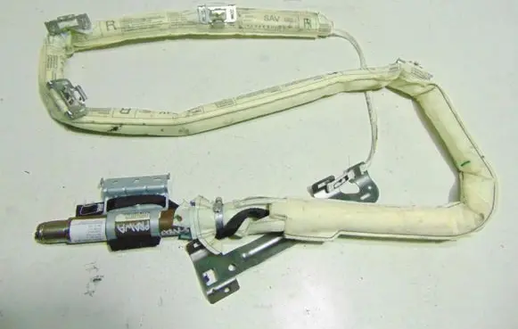 Ford S-MAX Airbag squib ring wiring 