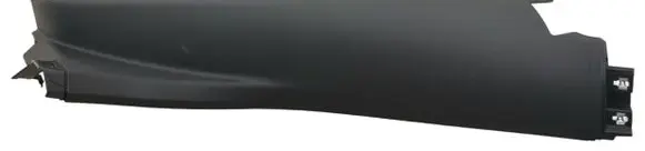 Front wheel arch liner splash guards