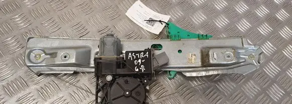 Opel Astra J Rear door window regulator with motor 13260134 910280103