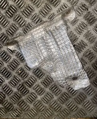 Heat shield in engine bay