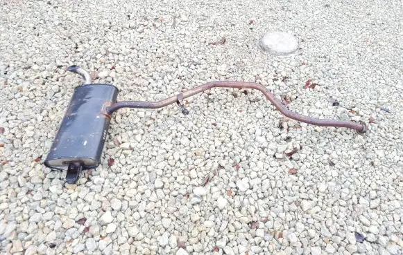 Lexus CT 200H Muffler/silencer 