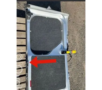 Ford Transit Custom Loading door lock loop/hook striker 