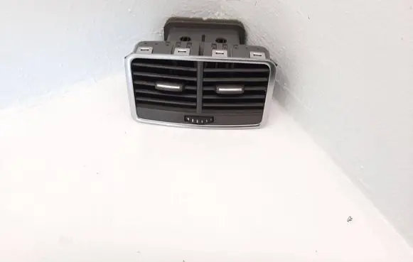 Audi A6 S6 C6 4F Dash center air vent grill 4F0819203B