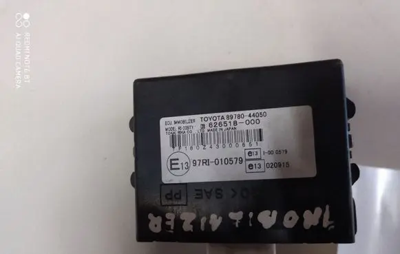 Toyota Avensis Verso Immobilizer control unit/module 97RI010579 8978044050 626518000