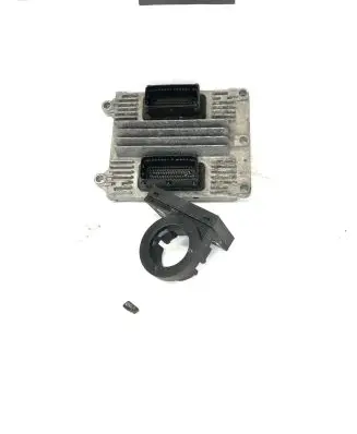 Opel Zafira A Engine ECU kit and lock set 24445098 86DFZFKC2110257M 12202143