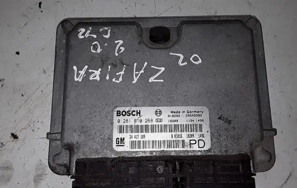 Opel Zafira A Engine control unit/module 0281010268