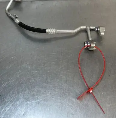 Porsche Taycan 9J1 Air conditioning (A/C) pipe/hose DOPORSCHETAYCAN 9J1820741B