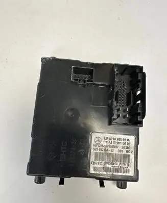 Mercedes-Benz E W213 Climate control unit A2139000607 A2139015603 5HB01210412